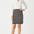 Merino Herringbone Skirt