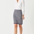 Merino Herringbone Skirt