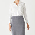 Merino Herringbone Skirt