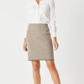 Merino Herringbone Skirt
