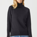 Sofia High Neck Jersey Sweater