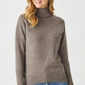 Sofia High Neck Jersey Sweater