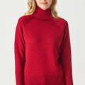 Sofia High Neck Jersey Sweater