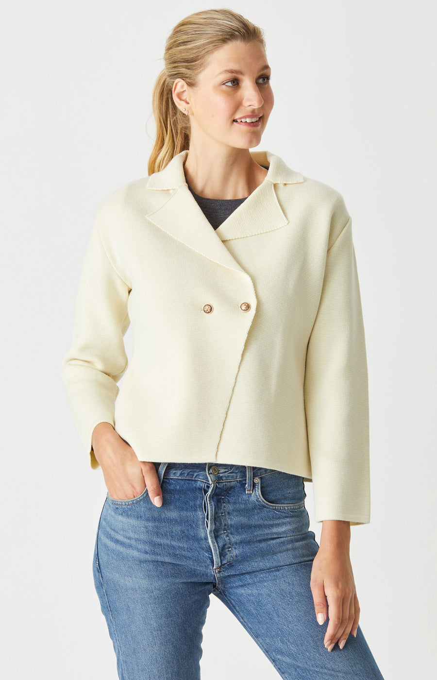 Chrissy Milano two button Cardigan