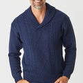 Collins Cable Shawl Sweater
