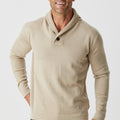 Merino AB shawl collar Sweater