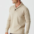 Merino AB shawl collar Sweater