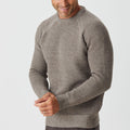 Merino Moss Platted Crew