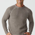 Merino Moss Platted Crew