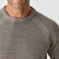 Merino Moss Platted Crew