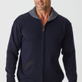 Merino Shawl Zip Cardigan with Pockets