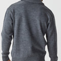 Aaron Cable Shawl Sweater
