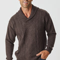 Aaron Cable Crew Sweater