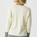 Harriet Herringbone Detail Long V