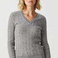 Merino Classic Cable Vee