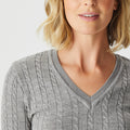 Merino Classic Cable Vee