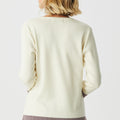 Harriet Herringbone Detail Long V