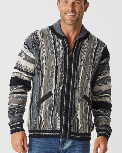 Storm Roll Neck Zip Cardigan