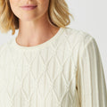 Everyday Merino Diamond crew Neck