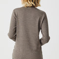 Cindy Stripe Roll Neck Sweater