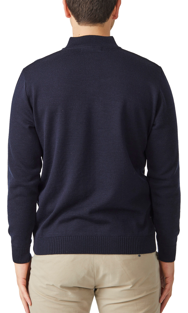Lonsdale Stripe half zip Sweater - Aklanda Australia