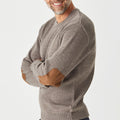 Burke Rib Knit Crew Sweater