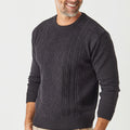 Aaron Cable Crew Sweater