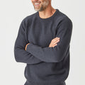 Merino Moss Platted Crew