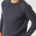 Merino Moss Platted Crew