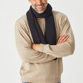 Merino Moss Platted Scarf