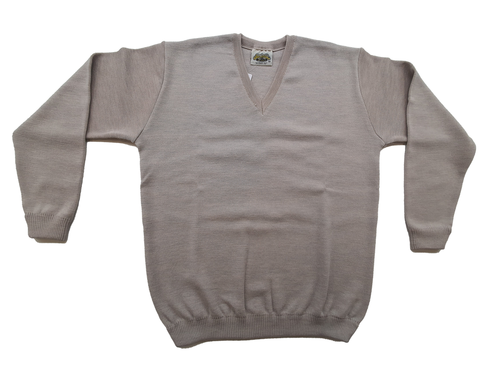 Merino Classic V Neck Sweater - Aklanda Australia