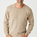 Aklanda Merino Crew Sweater - Mushroom