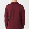 Merino Button Polo Sweater