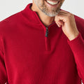 Merino Half Zip Sweater