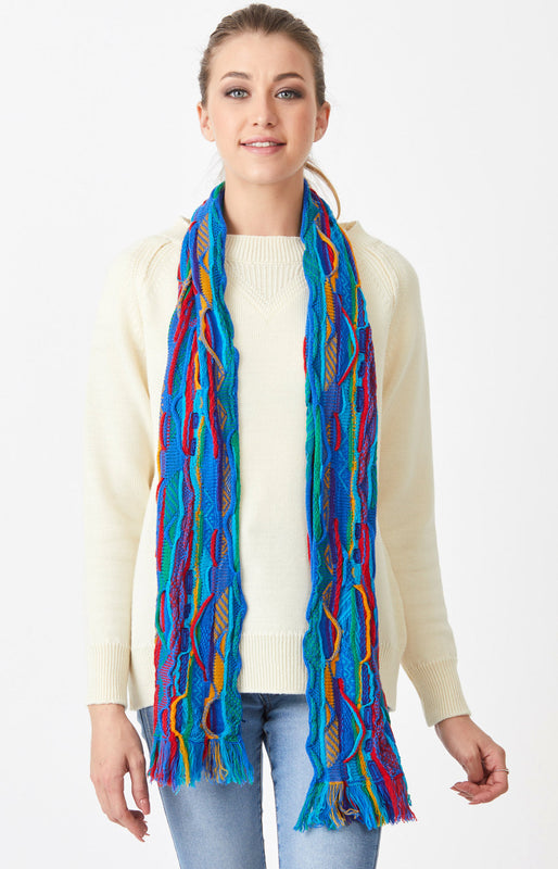 Botanic Scarf with Frills