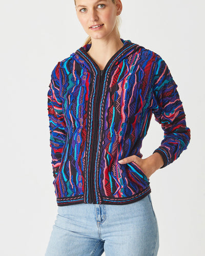 Botanic Zip Hoodie with Pockets