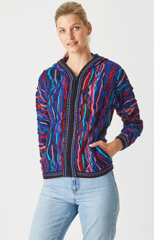 Botanic Zip Hoodie with Pockets