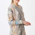 Bubbles Long Button Cardigan