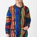 Bubbles Long Button Cardigan