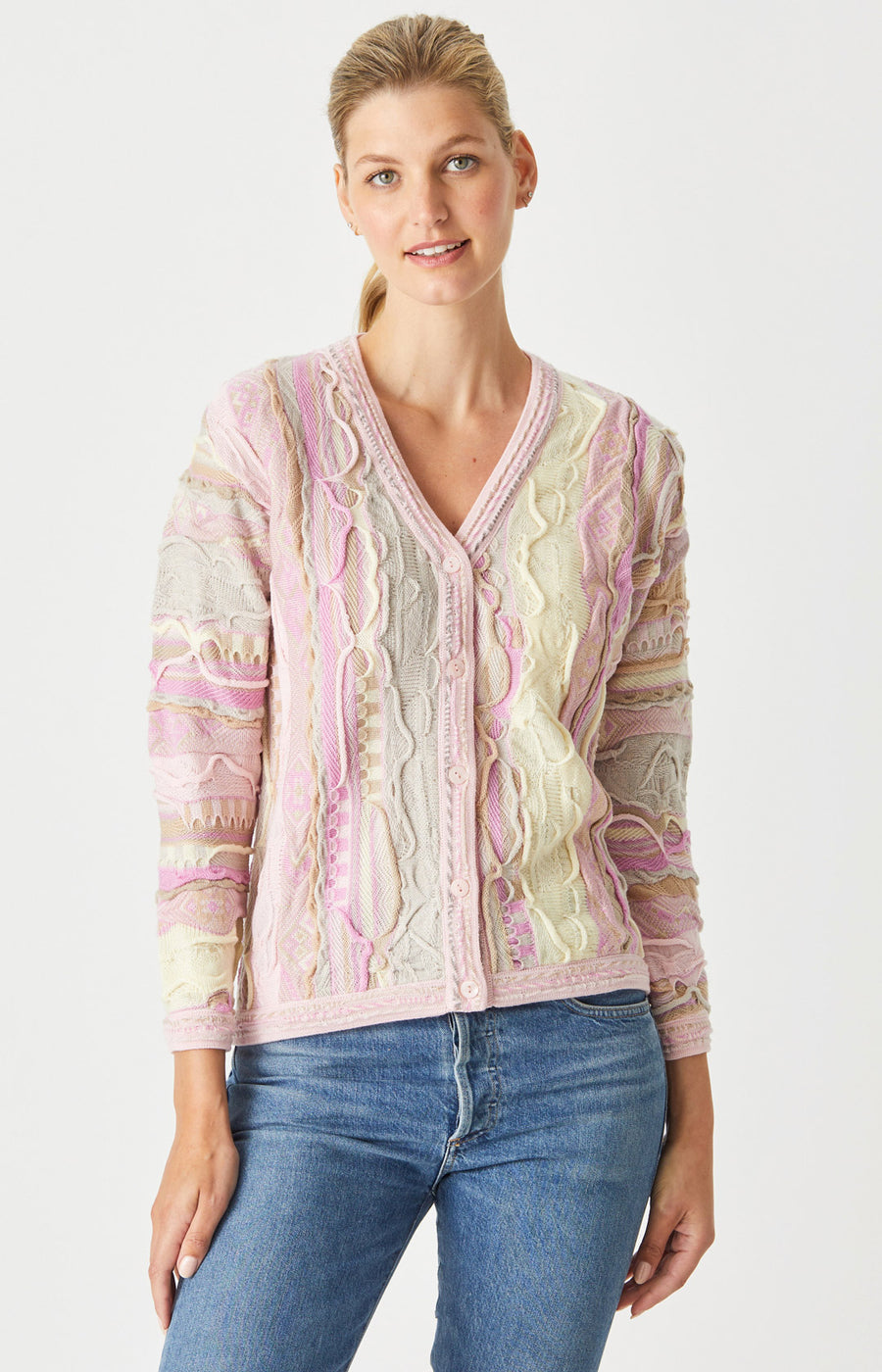 Storm V Buttoned Cardigan