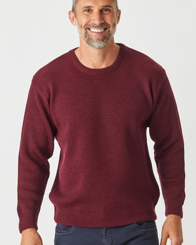 Merino Rib Knit Crew