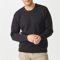 Aklanda Merino Rib Knit Crew - Charcoal