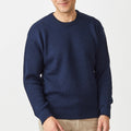 Aklanda Merino Rib Knit Crew - Marine