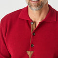 Merino Rib Knit Polo