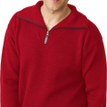 Merino Rib Zip Shawl Collar - Aklanda Australia