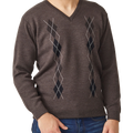 Argyle V Neck Sweater - Aklanda Australia