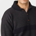 Button Tube Collar Sweater