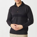 Button Tube Collar Sweater