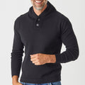 Merino AB shawl collar Sweater