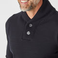 Merino AB shawl collar Sweater